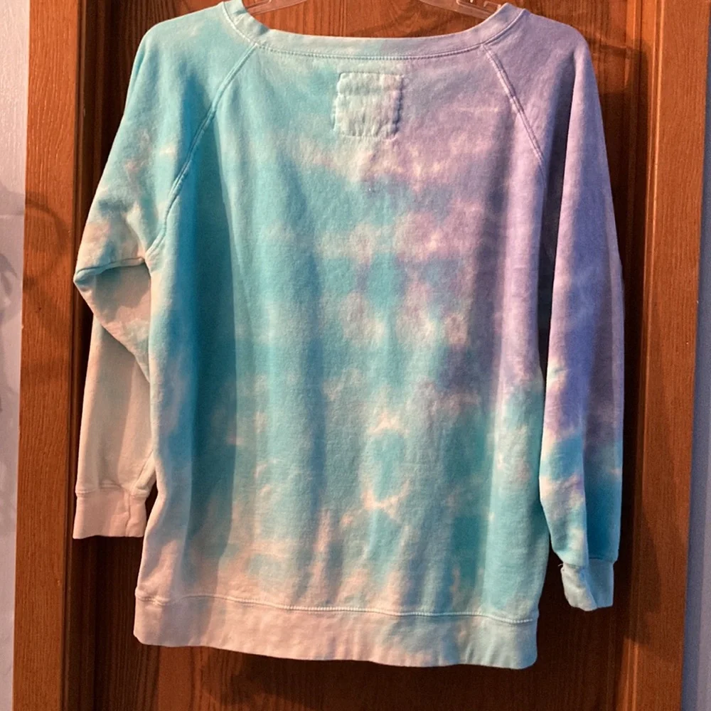 Trade Heritage XL Tie Dyed Sweatshirt. 27” Long x 24” Wide. Ribbed bottom. - Picture 2 of 6